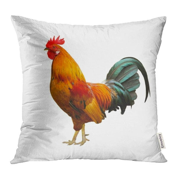 Rooster Throw Pillow Cover Animal Realistic Chicken Cotton Linen Cushion Cover Rooster Throw Pillow Cover Animal Realistic Chicken Cotton Linen Cushion Cover